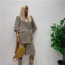 completo con giacca e bermuda office